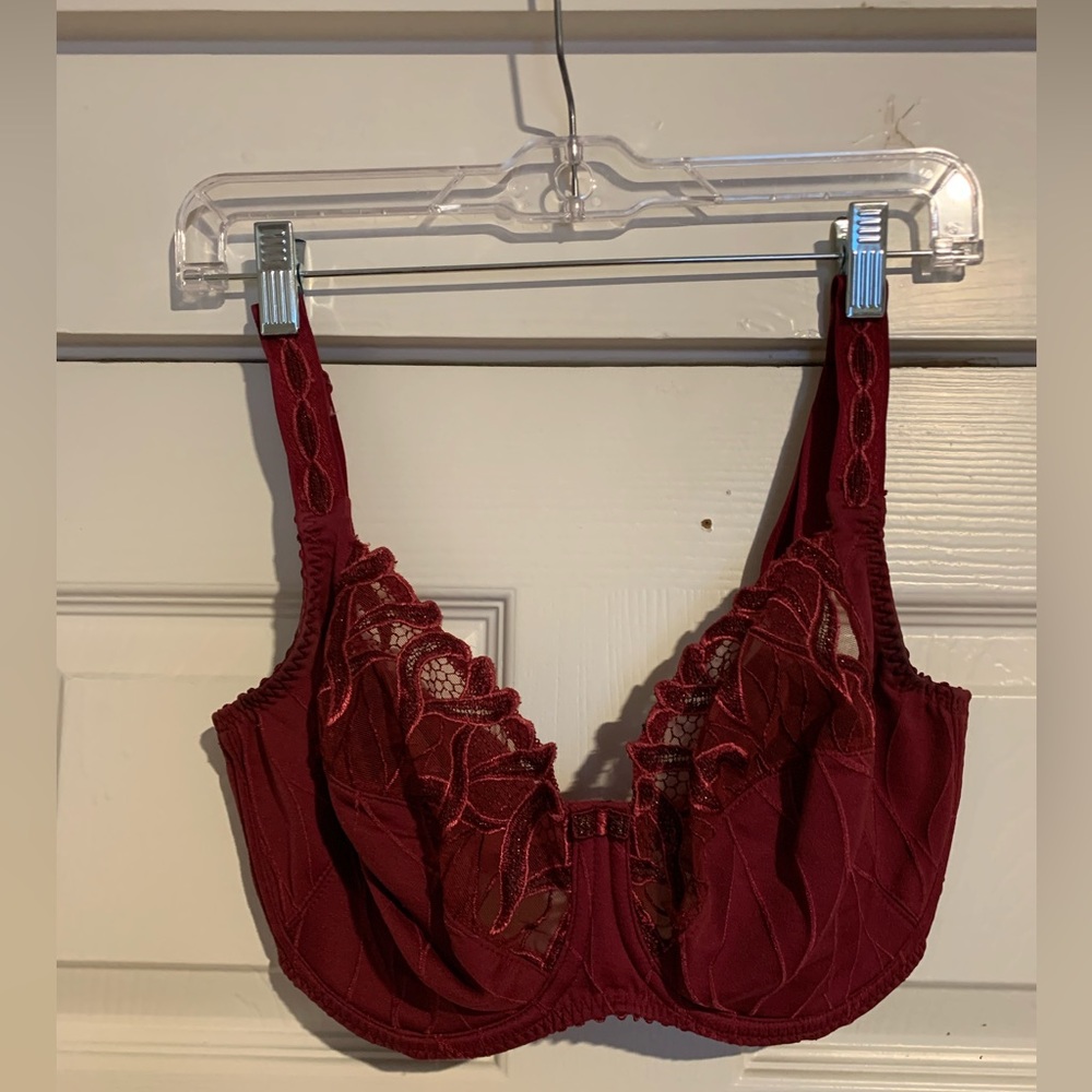 Louisa Bracq 32G Julia bra, Cardinal/scarlet